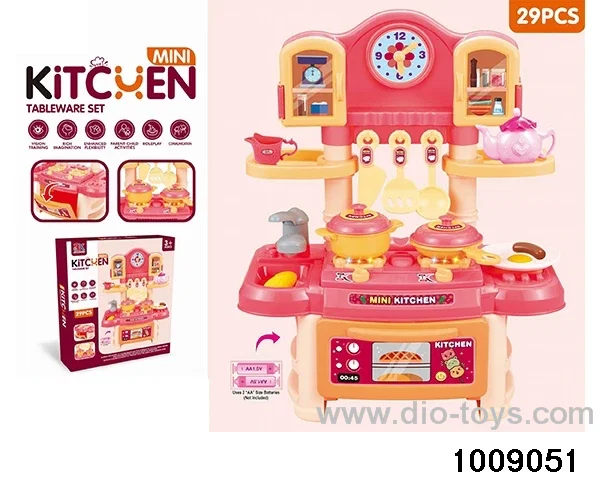 Clock table in color box