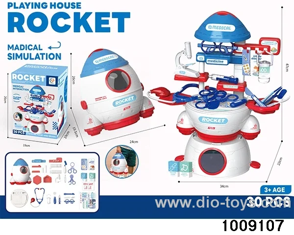 Doctor Rocket Set in color box