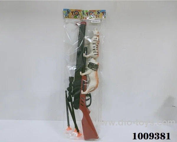 Soft Shot Gun with animal in opp bag