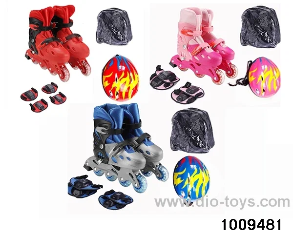 Skating Shoe Set in Hand bag