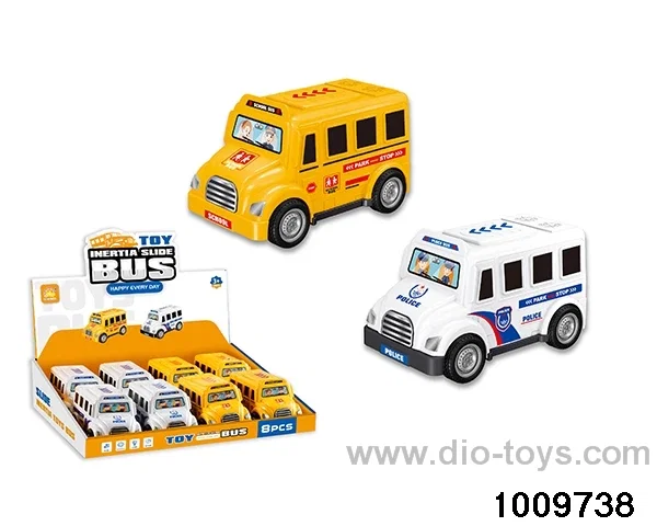 Bus inertia vehicle (1 box of 8) in display box