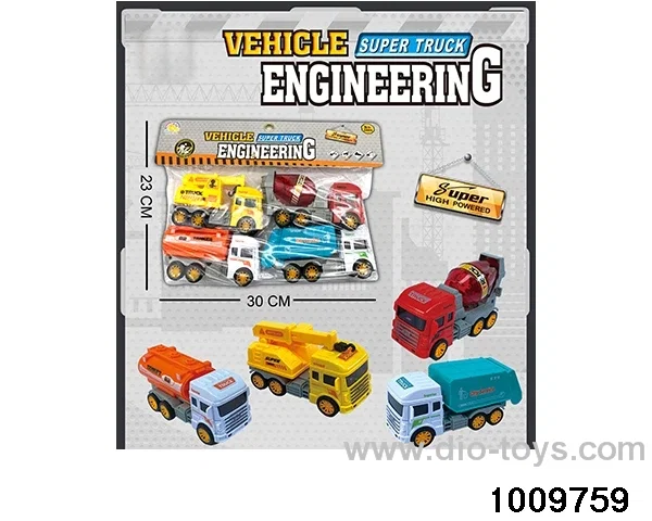 Engineering vehicle (4 bags) in PP bag with header