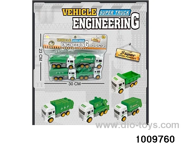 Sanitation vehicle (4 bags) in PP bag with header