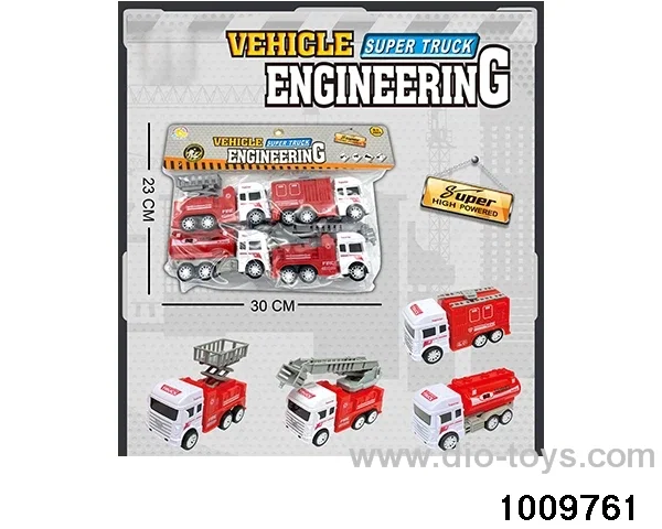 Fire truck (4 bags) in PP bag with header