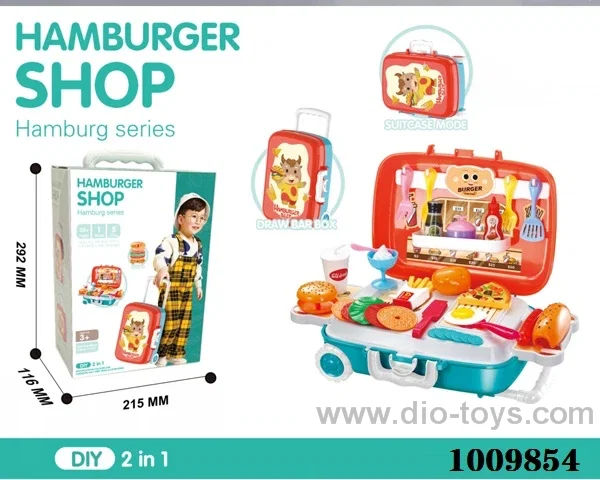 Kitchen set with light&music not include  in color box