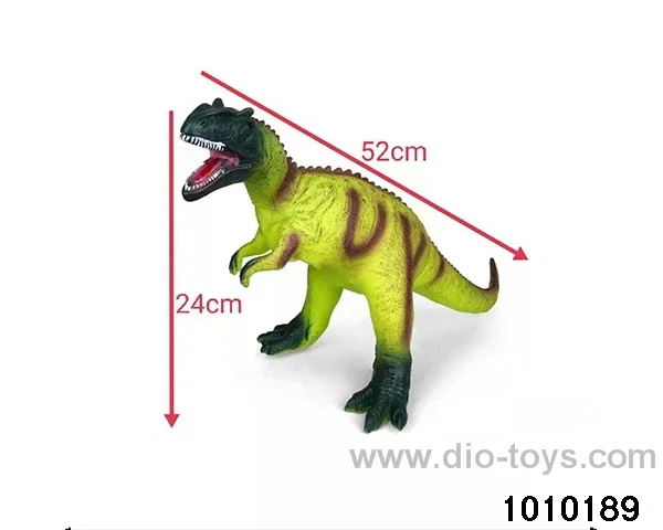 Dinosaur toys Stretching length 52, height 24 in Hangtag
