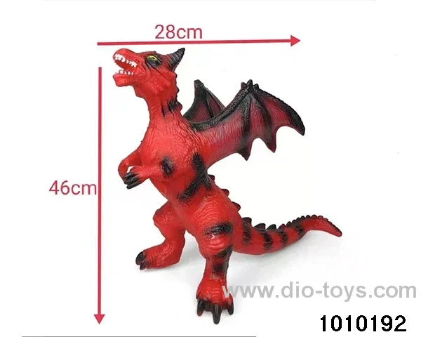 Dinosaur toys Stretching length 46, height 28 in Hangtag