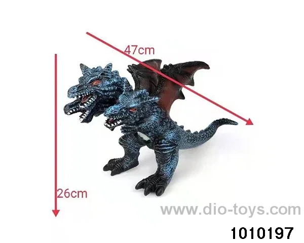 Dinosaur toys Stretching length 47, height 26 in Hangtag