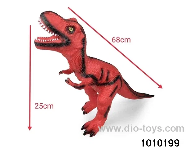 Dinosaur toys Stretching length 68, height 25 in Hangtag