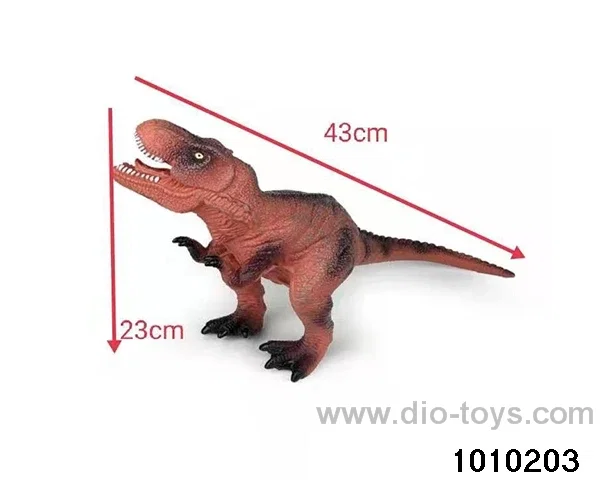 Dinosaur toys Stretching length 41, height 23 in Hangtag