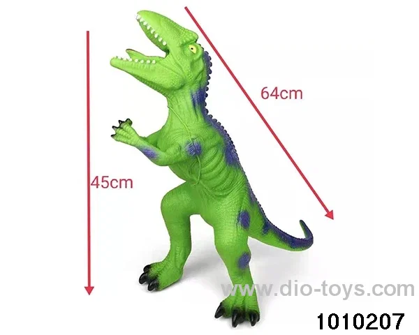Dinosaur toys Stretching length 64, height 45 in Hangtag