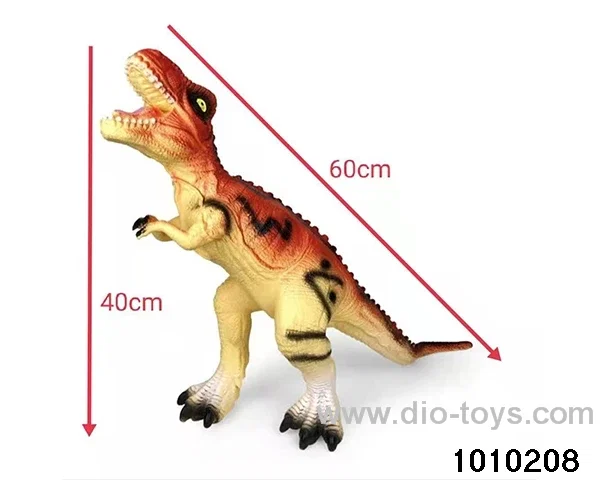 Dinosaur toys Stretching length 60, height 40 in Hangtag
