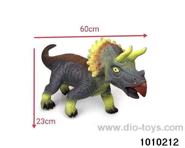 Dinosaur toys Stretching length 60, height 23 in Hangtag