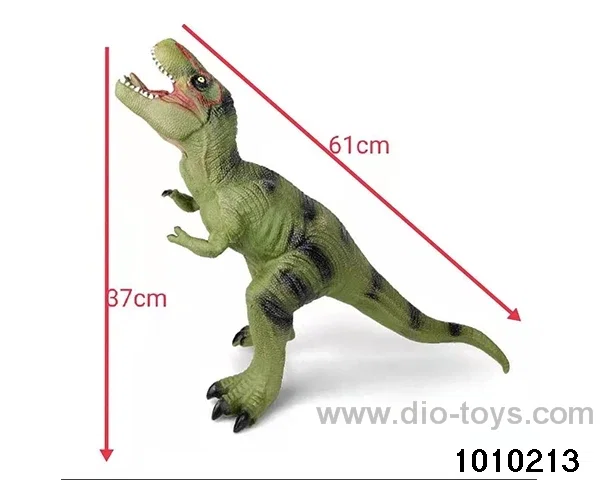 Dinosaur toys Stretching length 61, height 37 in Hangtag