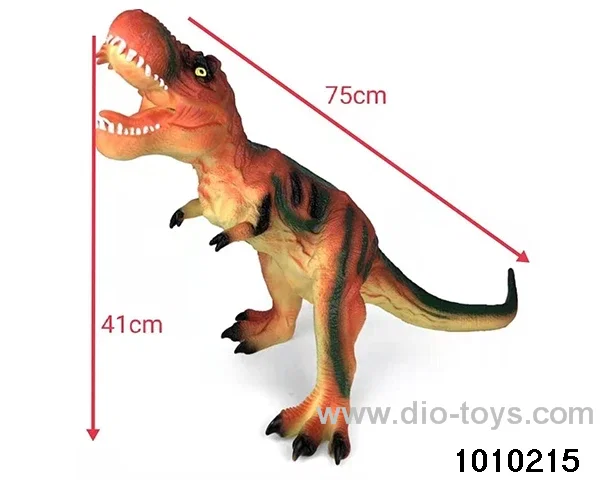 Dinosaur toys Stretching length 75, height 41 in Hangtag