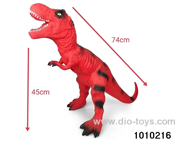 Dinosaur toys Stretching length 74, height 45 in Hangtag