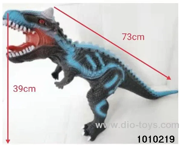 Dinosaur toys Stretching length 73, height 39 in Hangtag