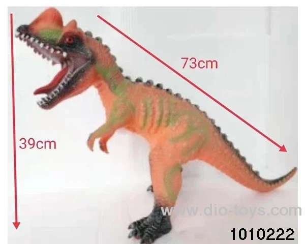 Dinosaur toys Stretching length 73, height 39 in Hangtag