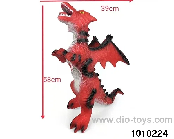 Dinosaur toys Stretching length 58, height 39 in Hangtag