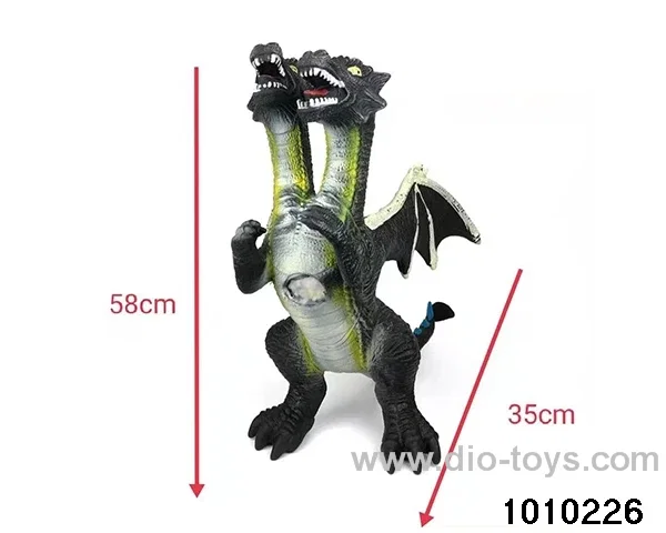Dinosaur toys Stretching length 58, height 35 in Hangtag