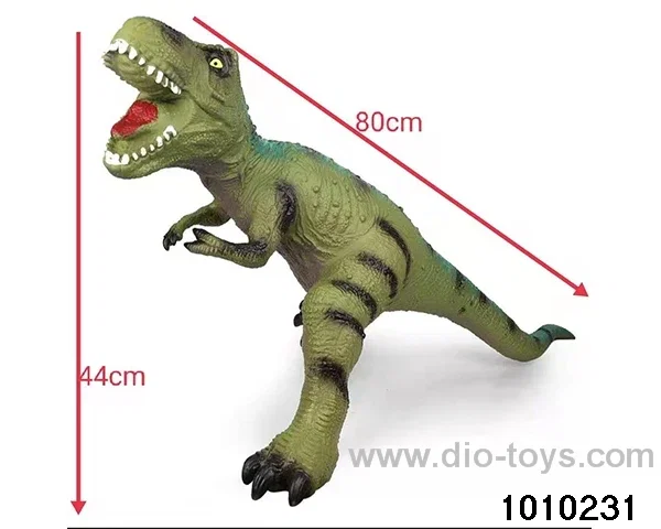 Dinosaur toys Stretching length 80, height 44 in Hangtag