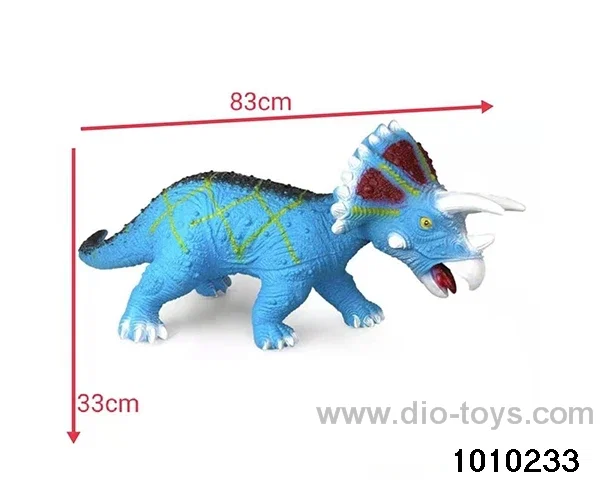 Dinosaur toys Stretching length 83, height 33 in Hangtag