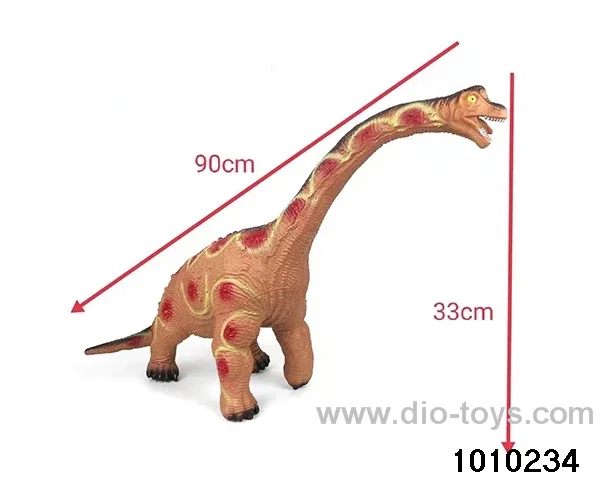 Dinosaur toys Stretching length 90, height 33 in Hangtag