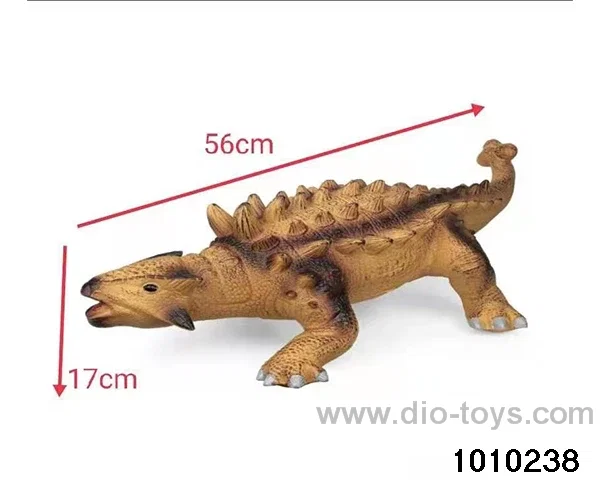 Dinosaur toys Stretching length 56, height 17 in Hangtag
