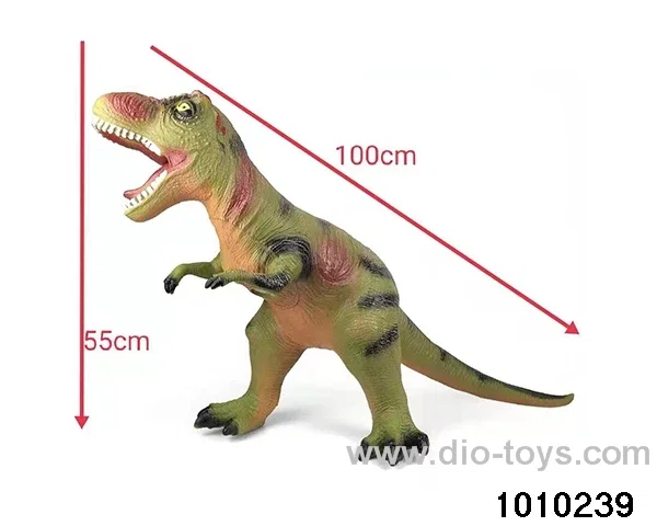 Dinosaur toys Stretching length 100, height 55 in Hangtag