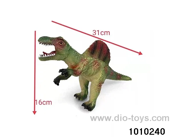 Dinosaur toys Stretching length 31, height 16 in Hangtag
