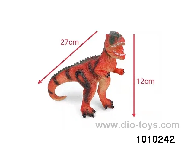 Dinosaur toys Stretching length 27, height 12 in Hangtag