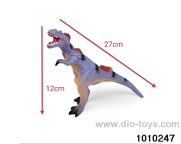 Dinosaur toys Stretching length 27, height 12 in Hangtag