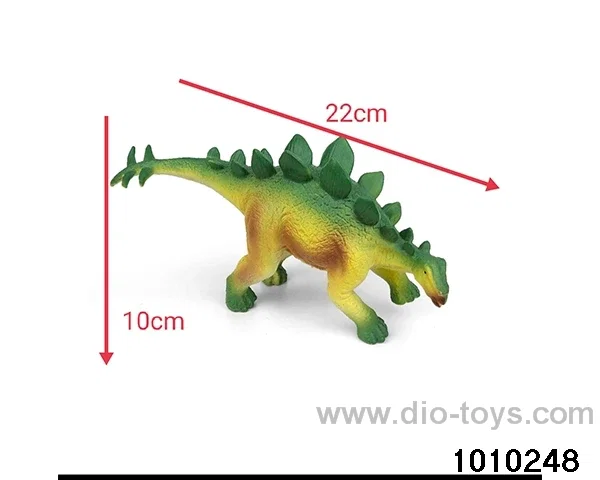 Dinosaur toys Stretching length 22, height 10 in Hangtag