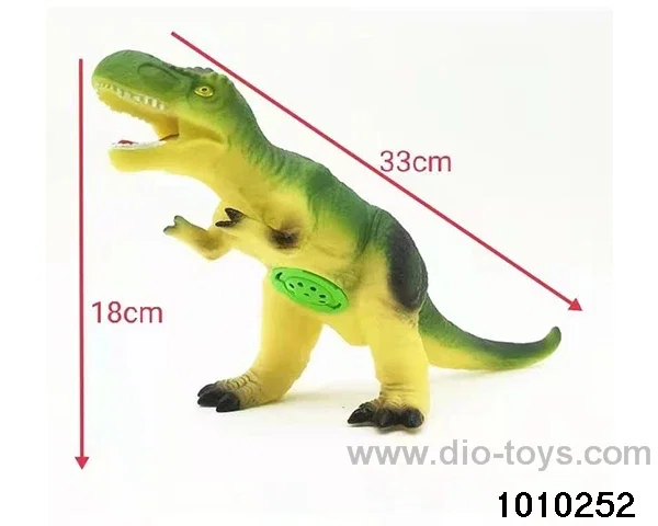 Dinosaur toys Stretching length 33, height 18 in Hangtag