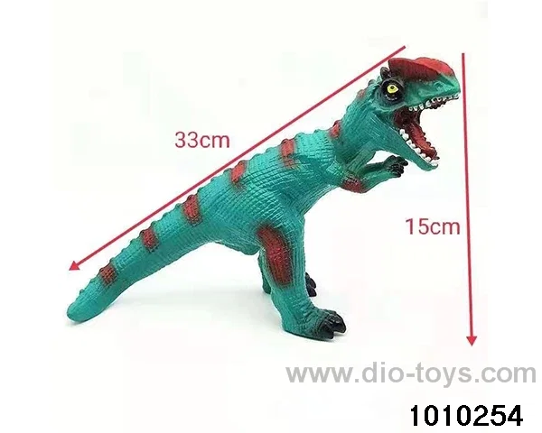 Dinosaur toys Stretching length 33, height 15 in Hangtag