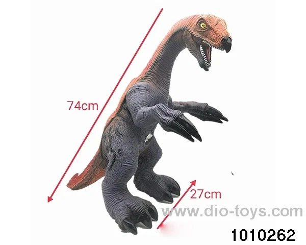 Dinosaur toys Stretching length 74, height 44 in Hangtag