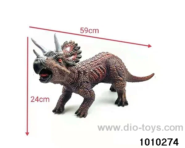 Dinosaur toys Stretching length 59, height 24 in Hangtag