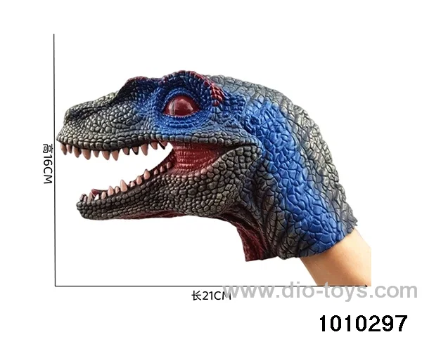 Velociraptor Hand puppet in opp bag