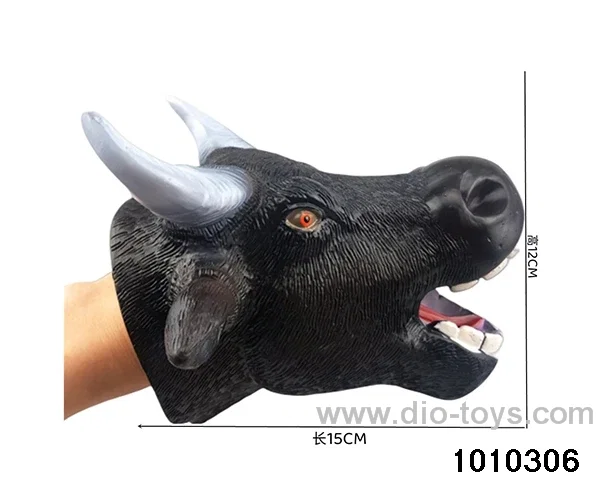 buffalo Hand puppet in opp bag