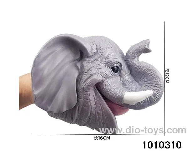 elephant Hand puppet in opp bag