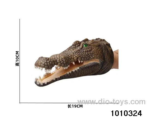 crocodile Hand puppet in opp bag