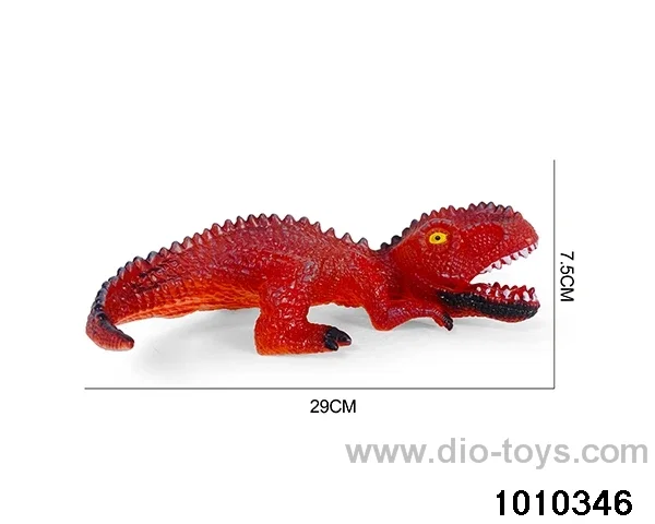 Dinosaur toys Stretching length 29, height 7.5 in Hangtag
