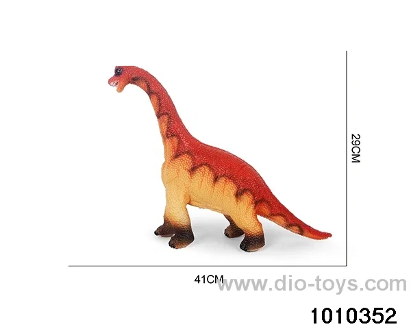 Dinosaur toys Stretching length 41, height 29 in Hangtag（Orange）