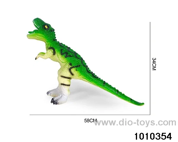 Dinosaur toys Stretching length 58, height 34 in Hangtag（green）