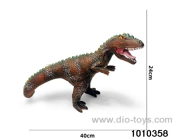 Dinosaur toys Stretching length 42, height 25 in Hangtag（black）
