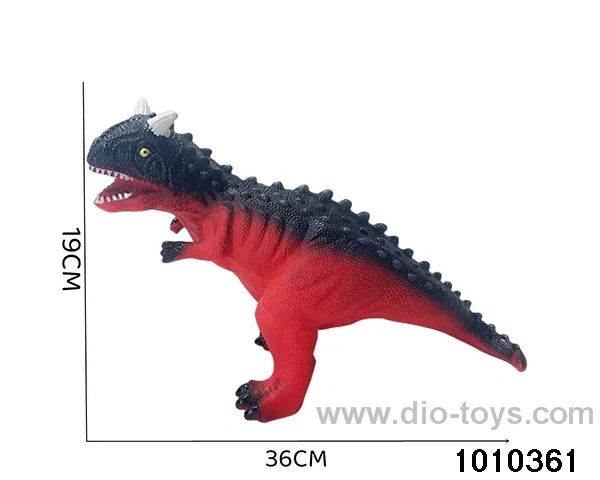 Dinosaur toys Stretching length 36, height 19 in Hangtag（red）
