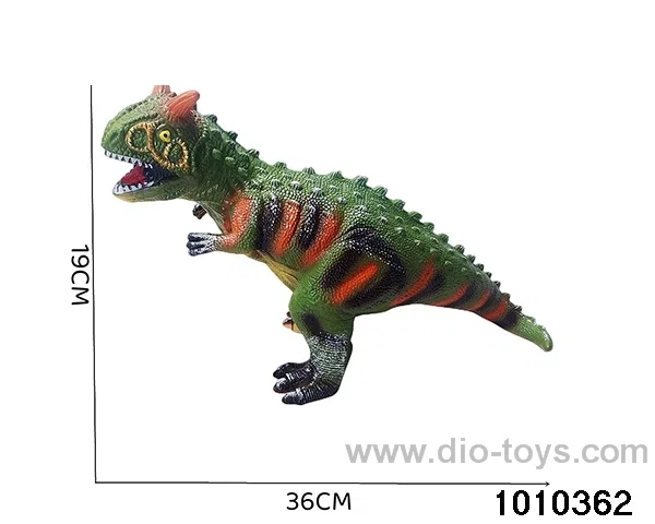 Dinosaur toys Stretching length 36, height 20 in Hangtag（green）