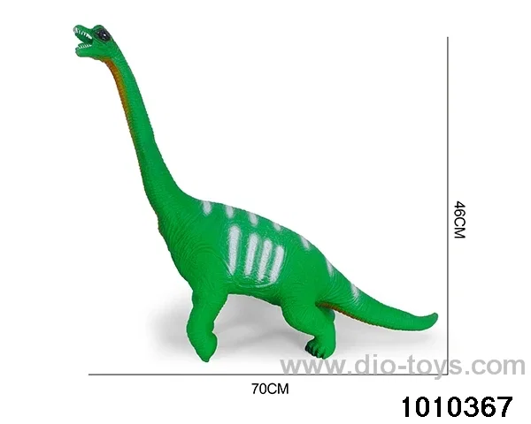 Dinosaur toys Stretching length 70, height 46 in Hangtag（green）