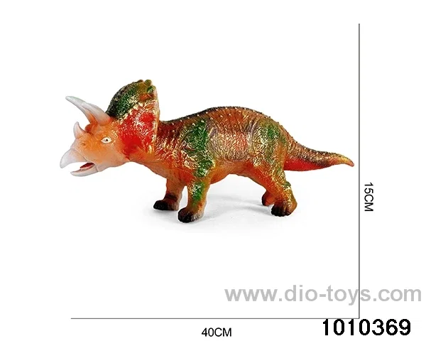 Dinosaur toys Stretching length 40, height 15 in Hangtag（Orange）