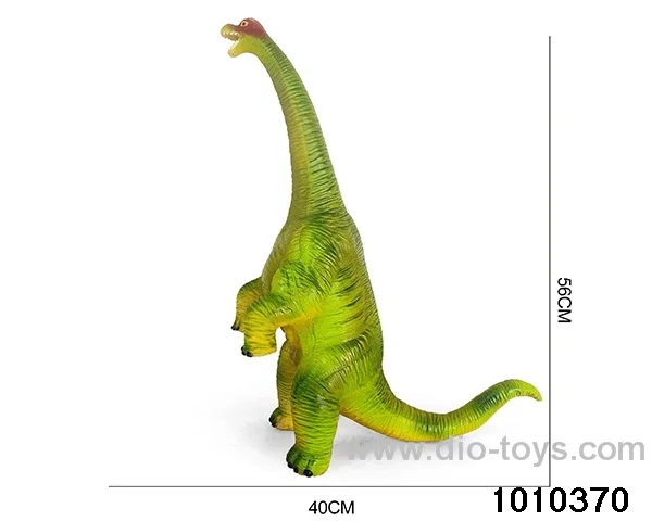 Dinosaur toys Stretching length 40, height 55 in Hangtag（green）